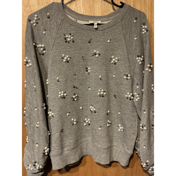 Joie Jesiah Embellished Sweatshirt Small - Picture 1 of 10
